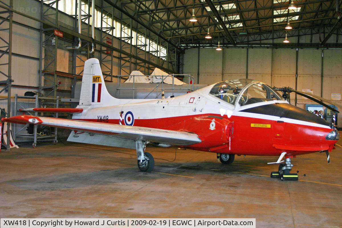 XW418, 1972 BAC 84 Jet Provost T.5A C/N EEP/JP/1040, 9173M/MT, No 1 SoTT.