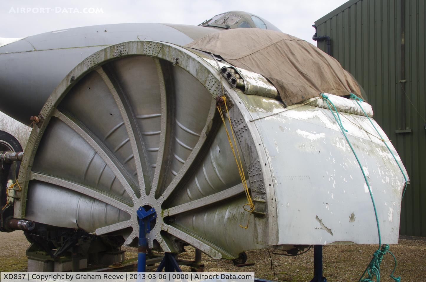 XD857, Vickers Valiant BK.1 C/N Not found XD857, Preserved at the Norfolk and Suffolk Aviation Museum, Flixton.