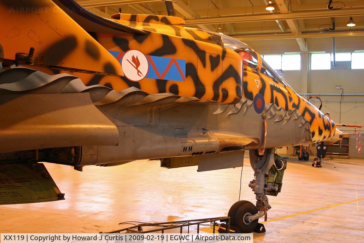 XX119, 1973 Sepecat Jaguar GR.3A C/N S.12, 8898M/AI, No 1 SoTT. Special markings commemorating the last Jaguar in service. [The AI code is for 'Aircraft Illustrated' magazine, which sponsored this colour scheme ... gone but not forgotten.]