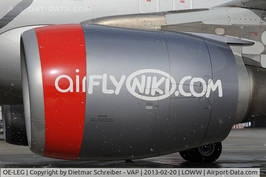OE-LEG, 2010 Airbus A320-214 C/N 4581, Niki Airbus 320