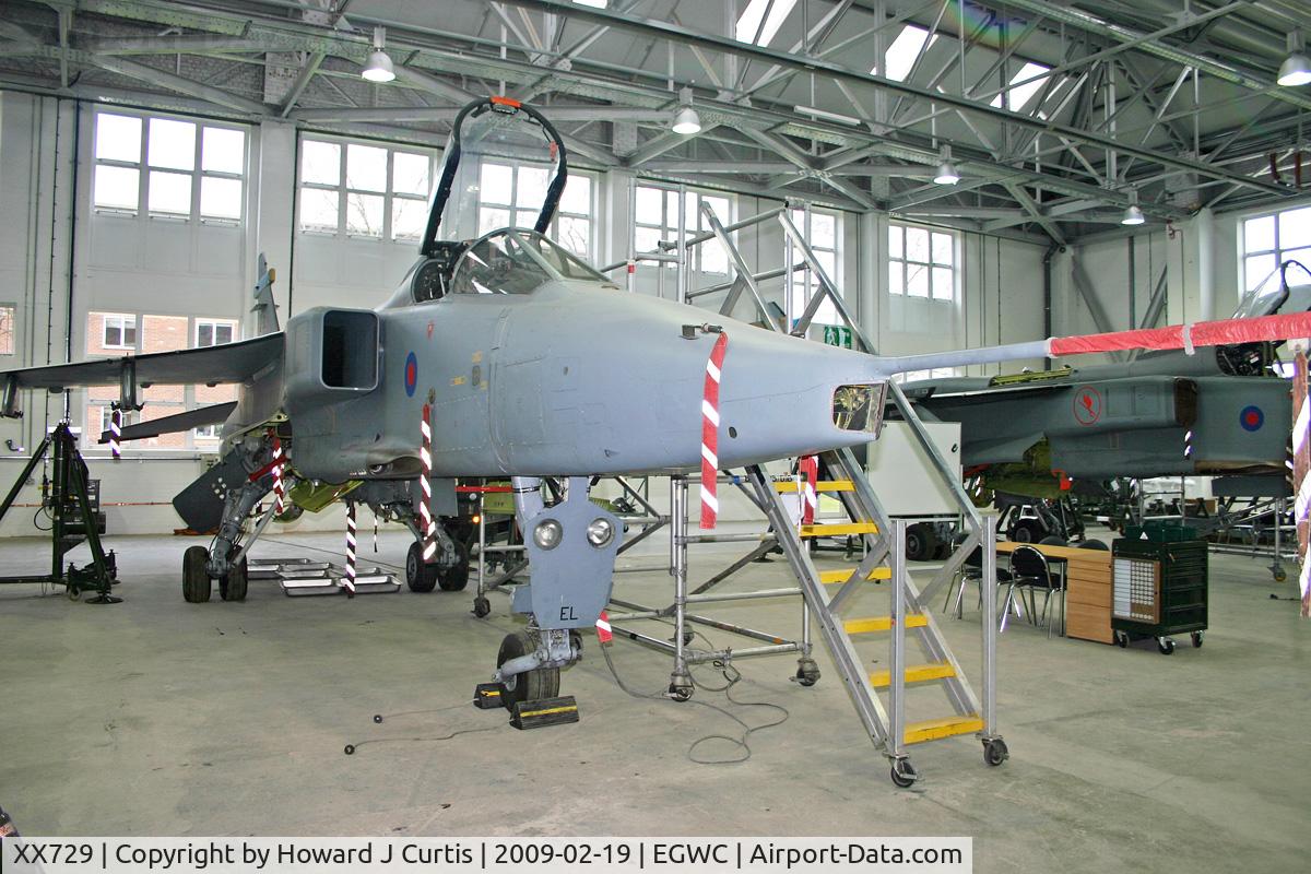 XX729, 1974 Sepecat Jaguar GR.3A C/N S.26, Jaguar GR3A; EL, No 1 SoTT.