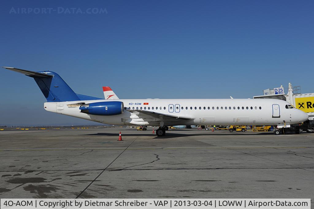4O-AOM, 1990 Fokker 100 (F-28-0100) C/N 11321, Montenegro Airlines Fokker 100