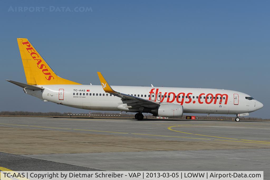TC-AAS, 2010 Boeing 737-82R C/N 40871, Pegasus Boeing 737-800