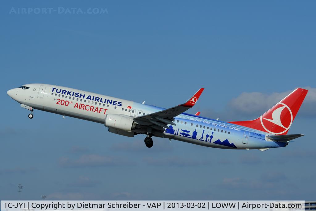 TC-JYI, 2012 Boeing 737-9F2/ER C/N 40985, THY Boeing 737-900