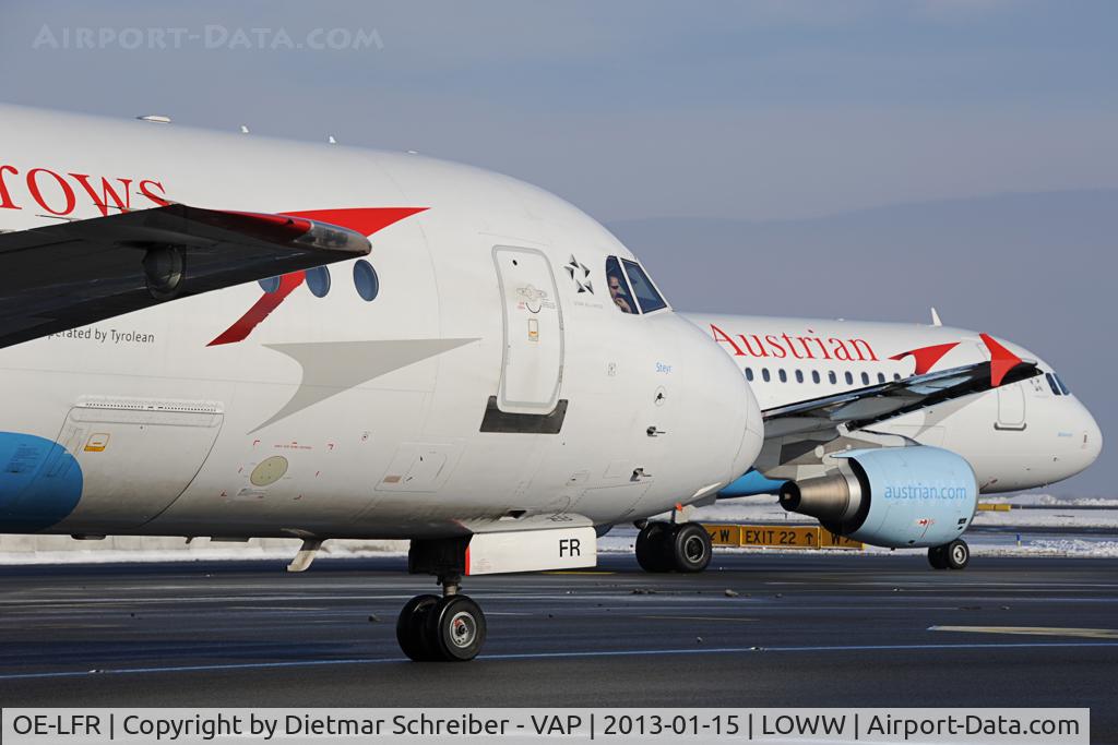 OE-LFR, 1996 Fokker 70 (F-28-0070) C/N 11572, Austrian Airlines Fokker 70