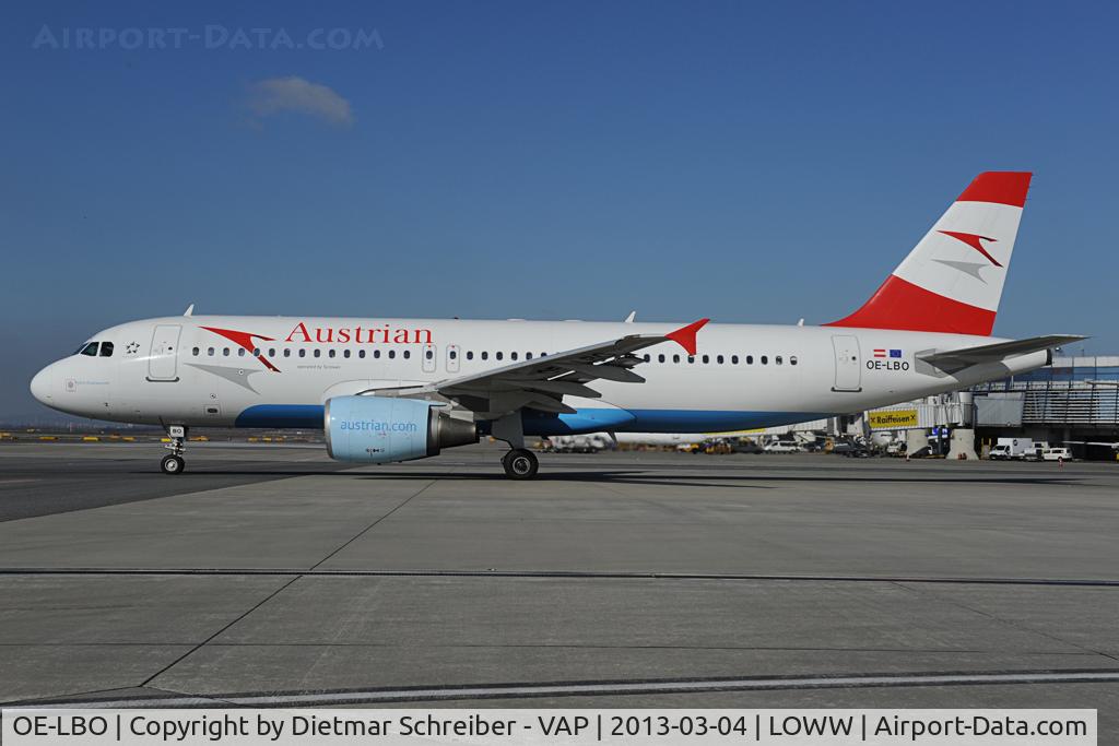 OE-LBO, 1998 Airbus A320-214 C/N 776, Austrian Airlines Airbus 320