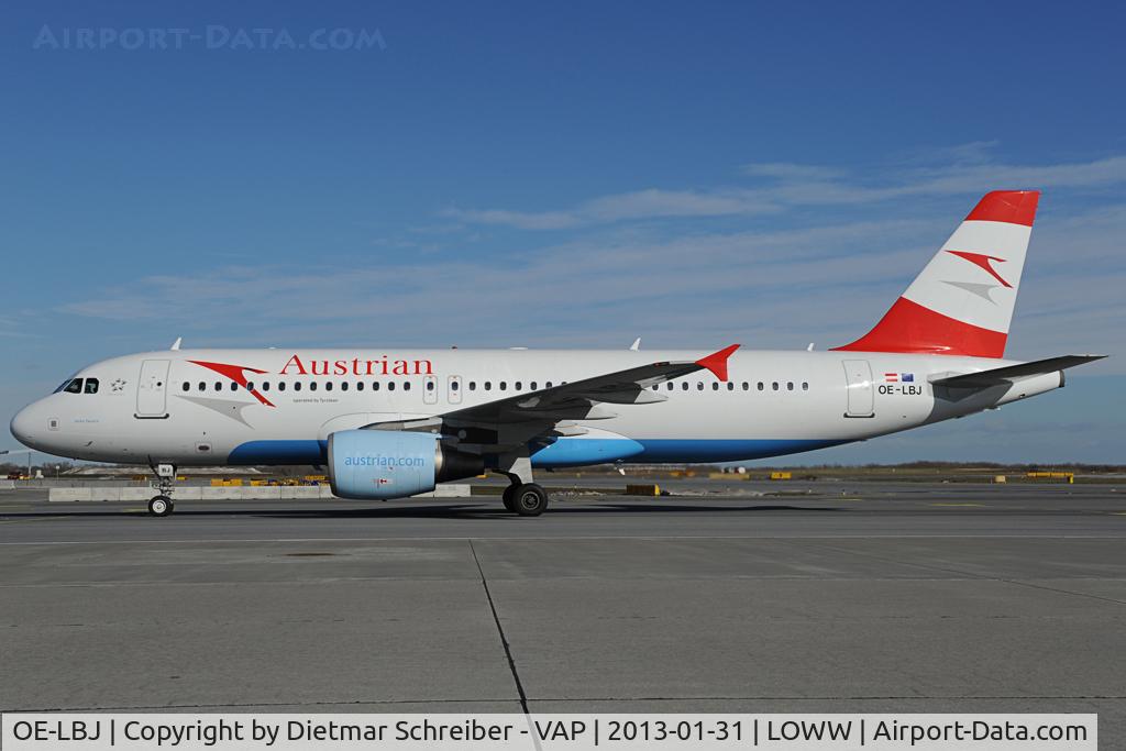 OE-LBJ, 2001 Airbus A320-214 C/N 1553, Austrian Airlines Airbus 320