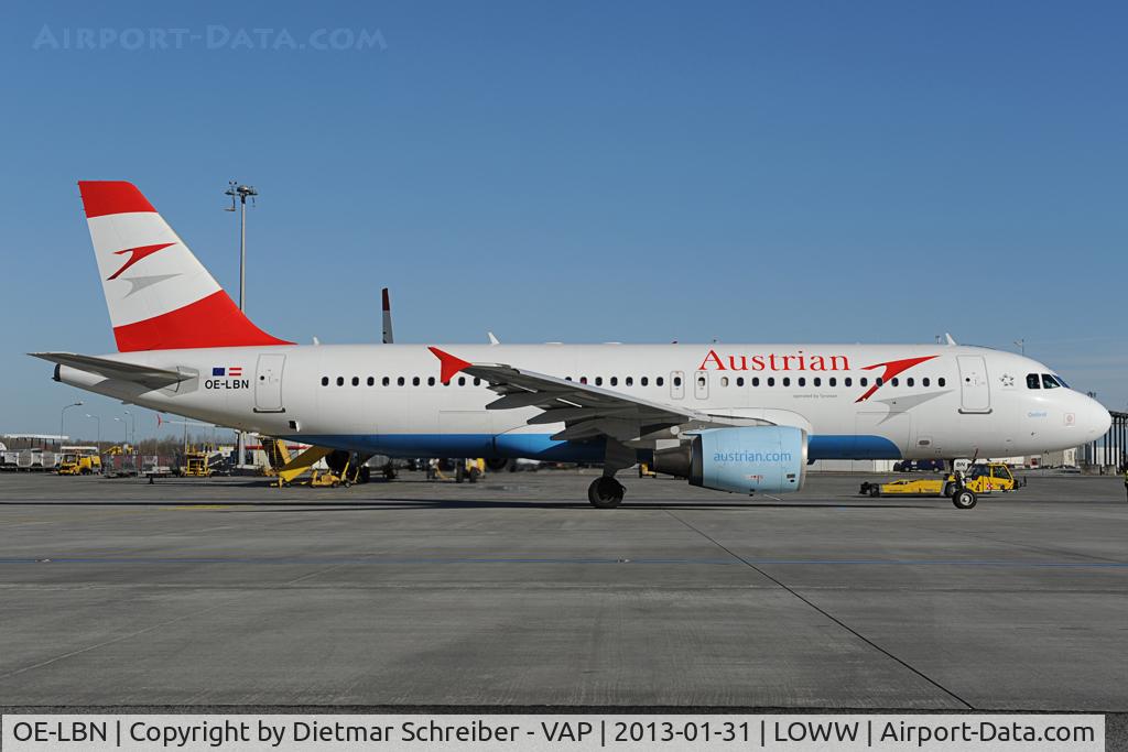 OE-LBN, 1997 Airbus A320-214 C/N 768, Austrian Airlines Airbus 320