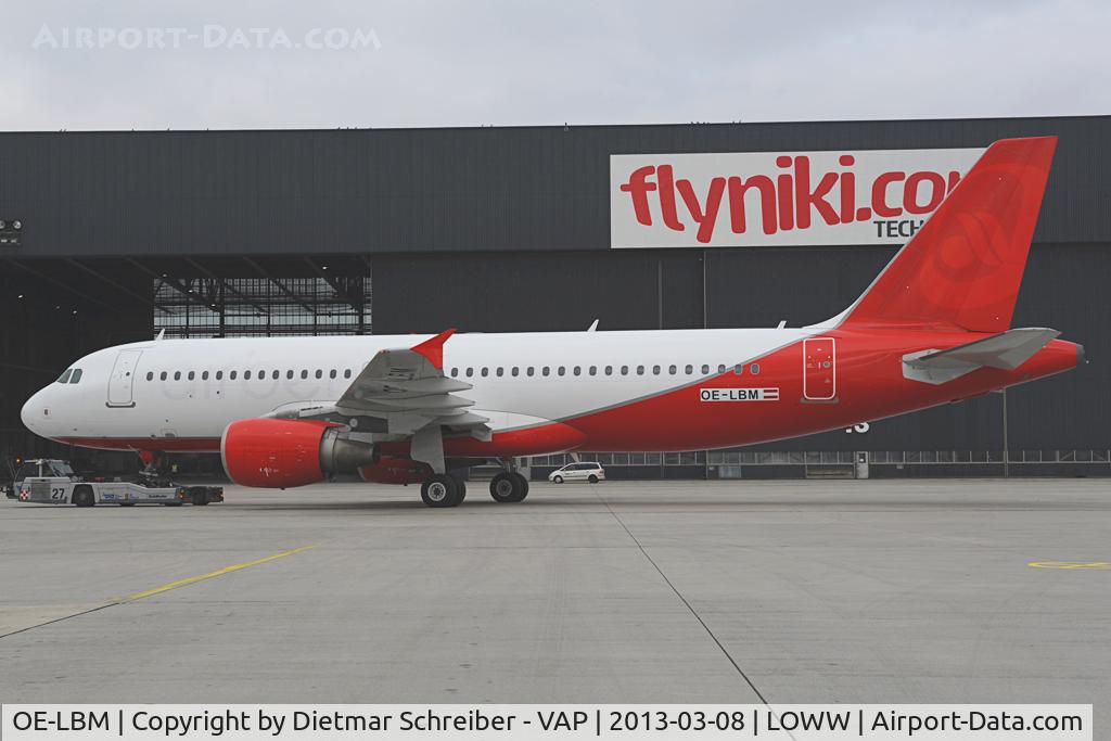 OE-LBM, 2001 Airbus A320-214 C/N 1504, Austrian Airlines Airbus 320