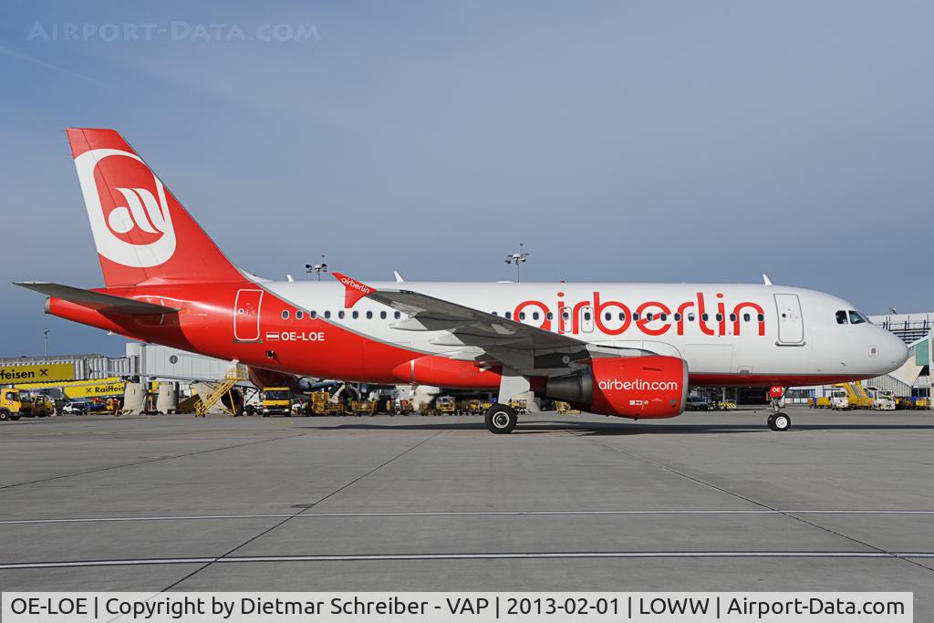 OE-LOE, 2008 Airbus A319-112 C/N 3415, Air Berlin Airbus 319