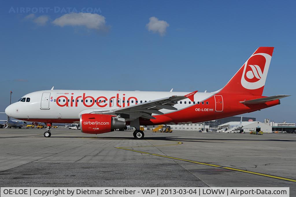 OE-LOE, 2008 Airbus A319-112 C/N 3415, Air Berlin Airbus 319