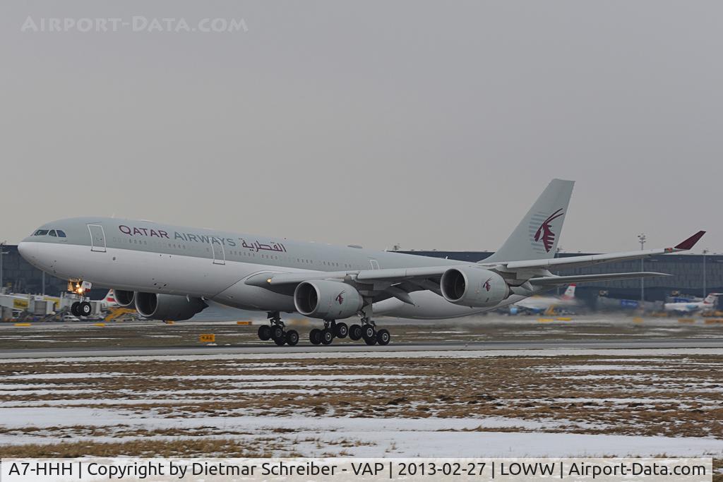 A7-HHH, 2003 Airbus A340-541 C/N 495, Qatar Airbus 340-500