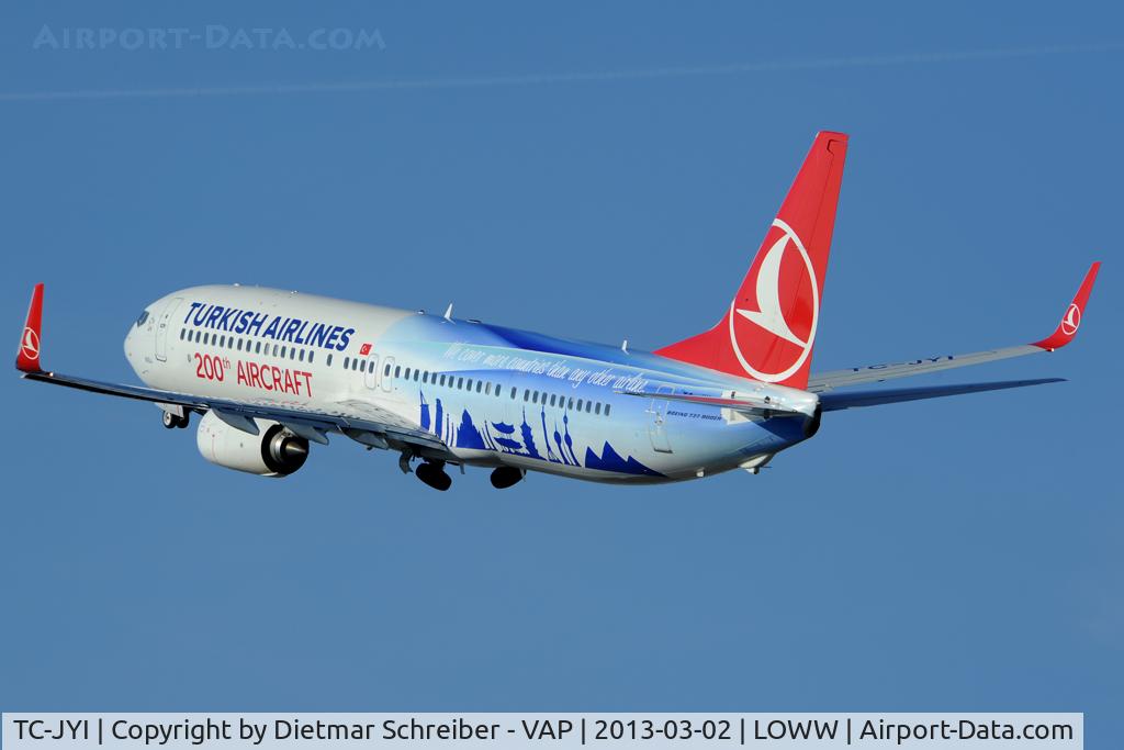 TC-JYI, 2012 Boeing 737-9F2/ER C/N 40985, THY Boeing 737-900