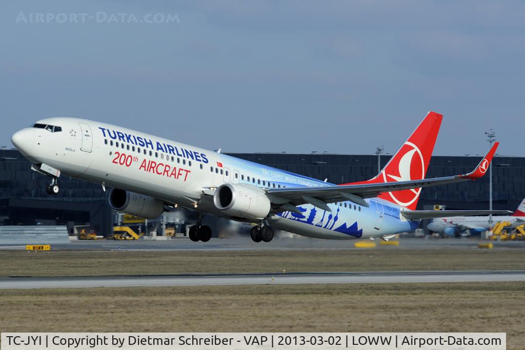 TC-JYI, 2012 Boeing 737-9F2/ER C/N 40985, THY Boeing 737-900