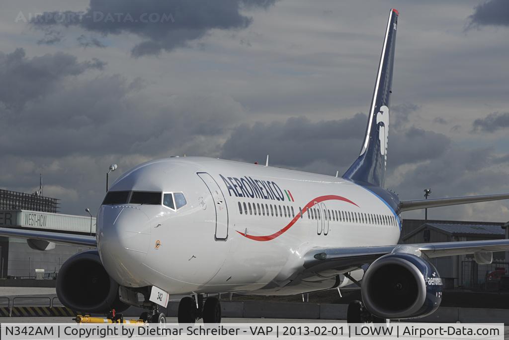 N342AM, 2005 Boeing 737-8Z9 C/N 34262, Aeromexico Boeing 737-800