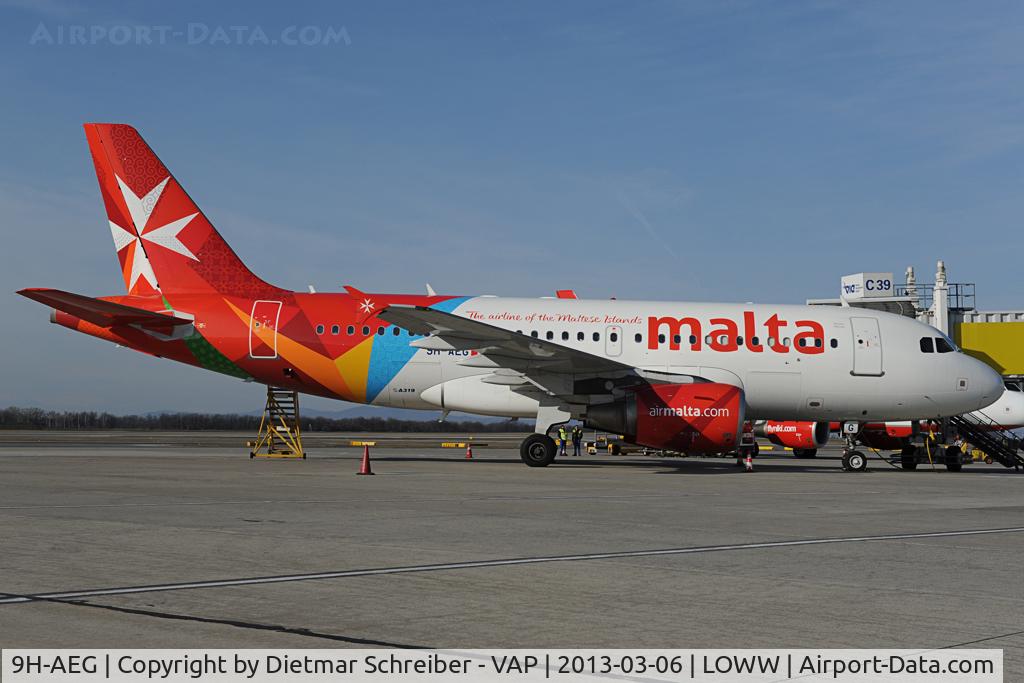 9H-AEG, 2003 Airbus A319-112 C/N 2113, Air Malta Airbus 319