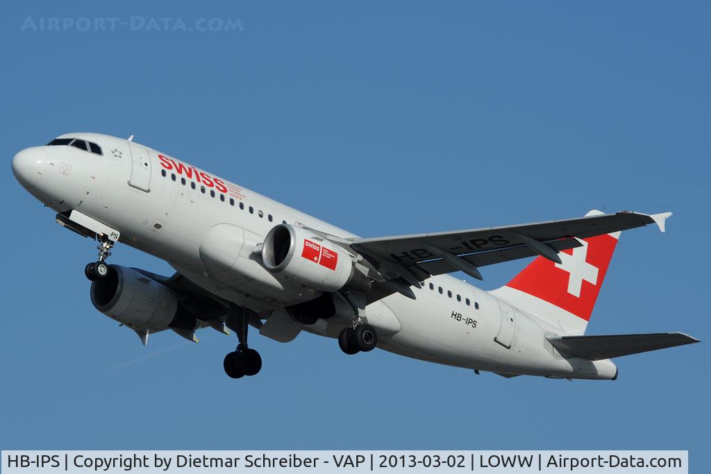 HB-IPS, 1997 Airbus A319-112 C/N 734, Swiss Airbus 319