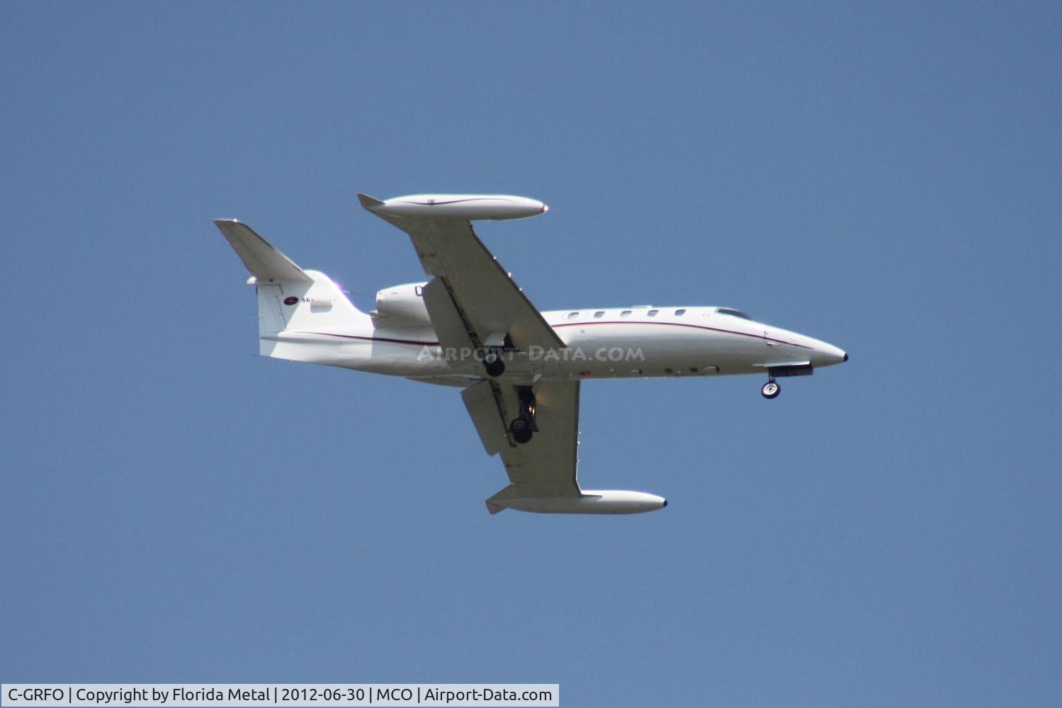 C-GRFO, 1977 Learjet 35A C/N 35A-100, Lear 35A