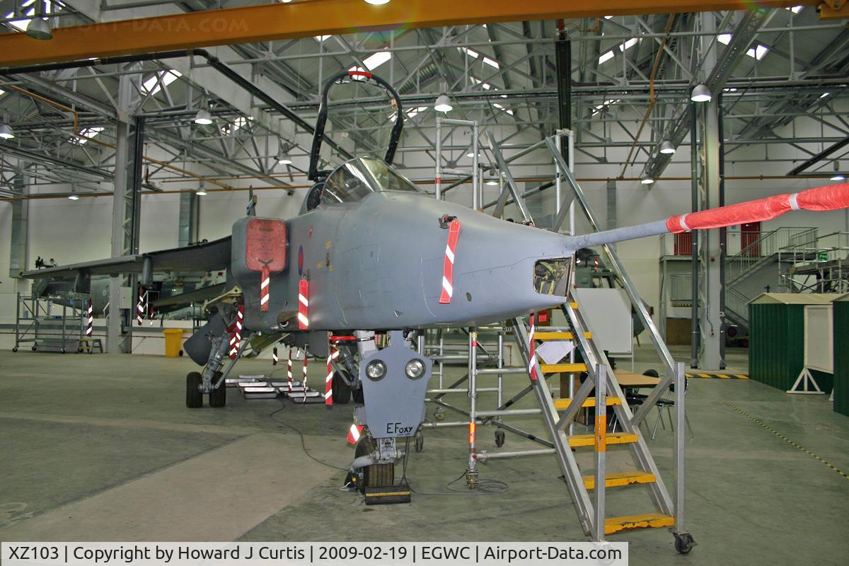 XZ103, 1976 Sepecat Jaguar GR.3A C/N S.104, EF, No 1 SoTT.
