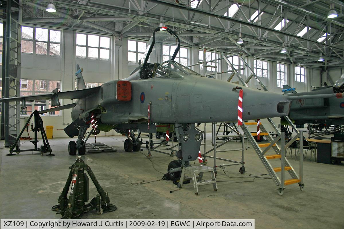 XZ109, 1976 Sepecat Jaguar GR.1A C/N S.110, Actually a Jaguar GR3A. EN, No 1 SoTT.