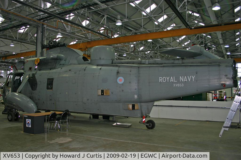 XV653, 1969 Westland Sea King HAS.6 C/N WA641, Actually a HAS6. 9326M/63-CU, No 1 SoTT.
