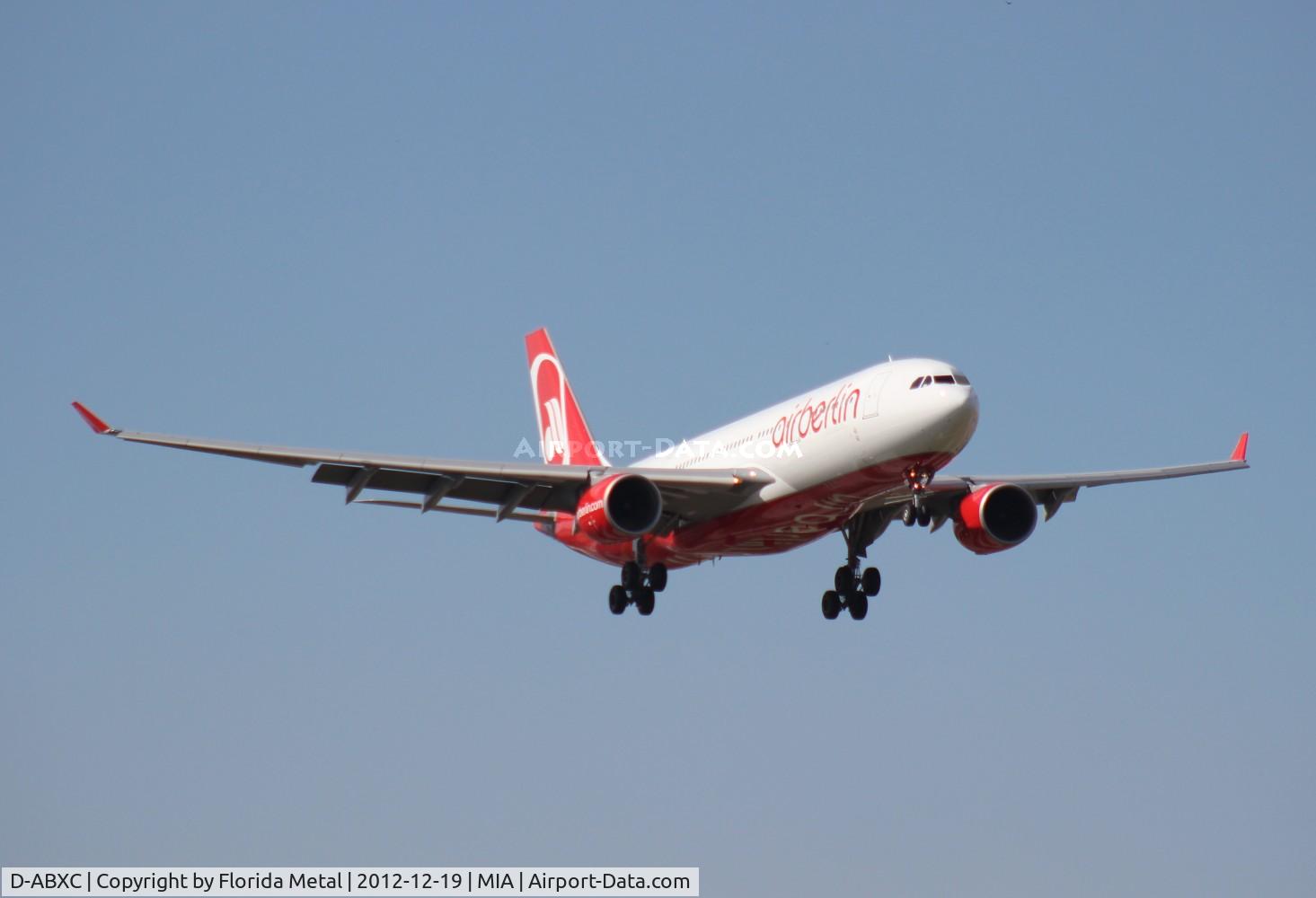 D-ABXC, 2005 Airbus A330-223 C/N 665, Air Berlin A330