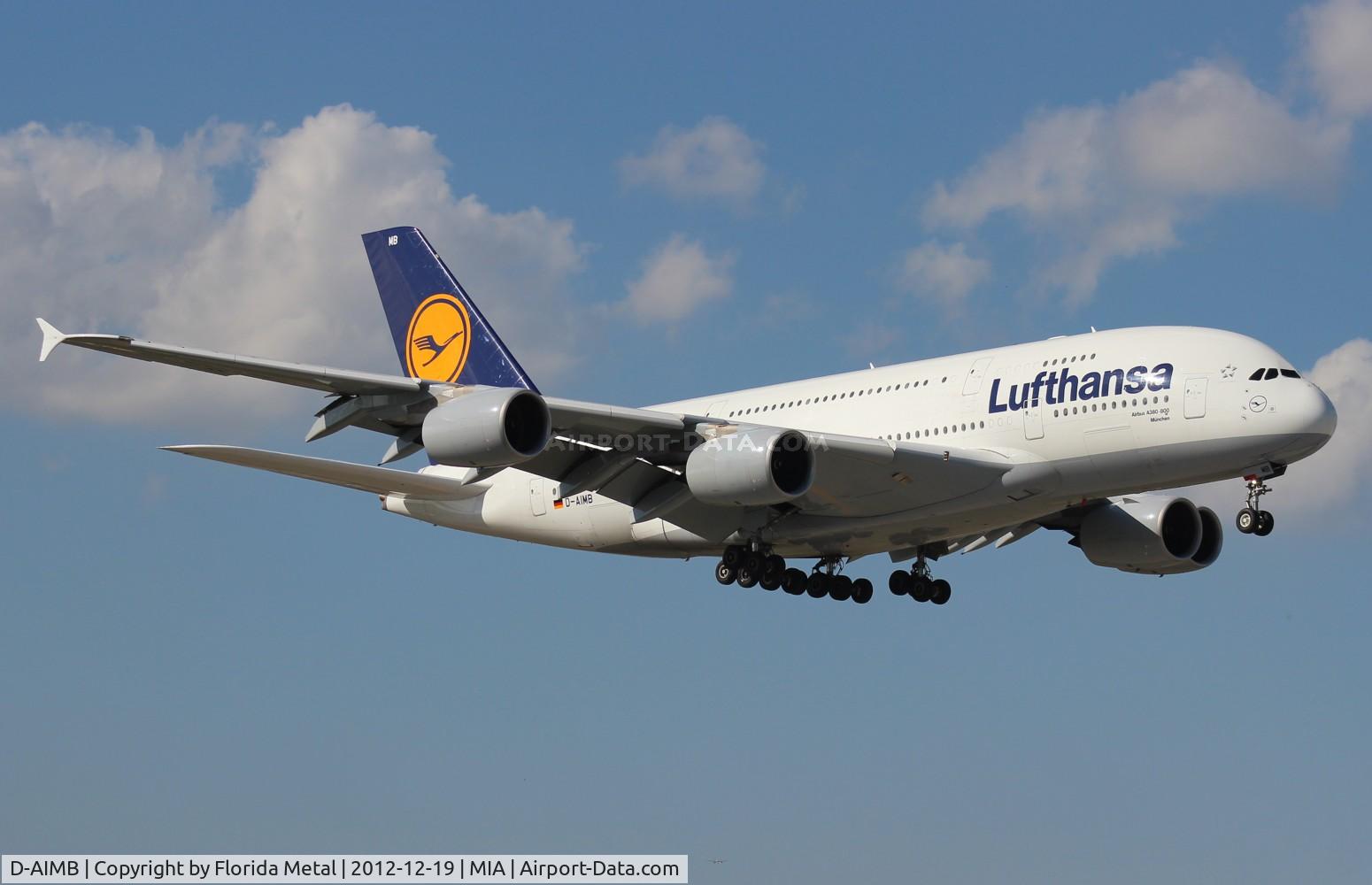 D-AIMB, 2010 Airbus A380-841 C/N 041, Lufthansa A380