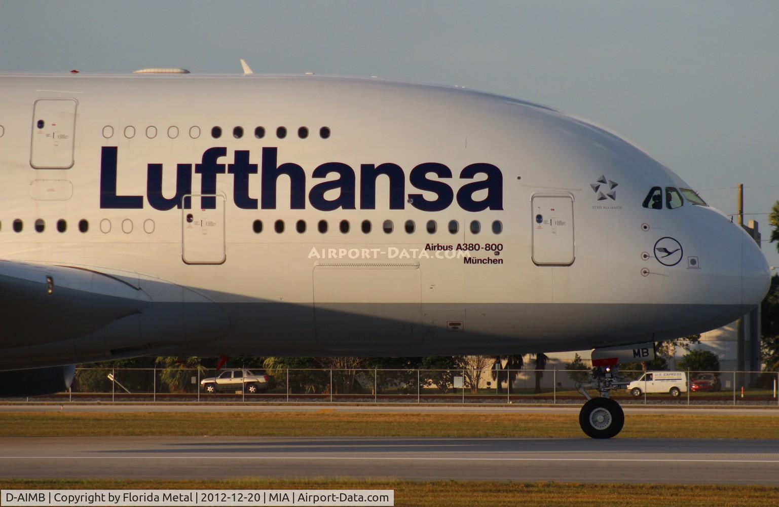 D-AIMB, 2010 Airbus A380-841 C/N 041, Lufthansa A380