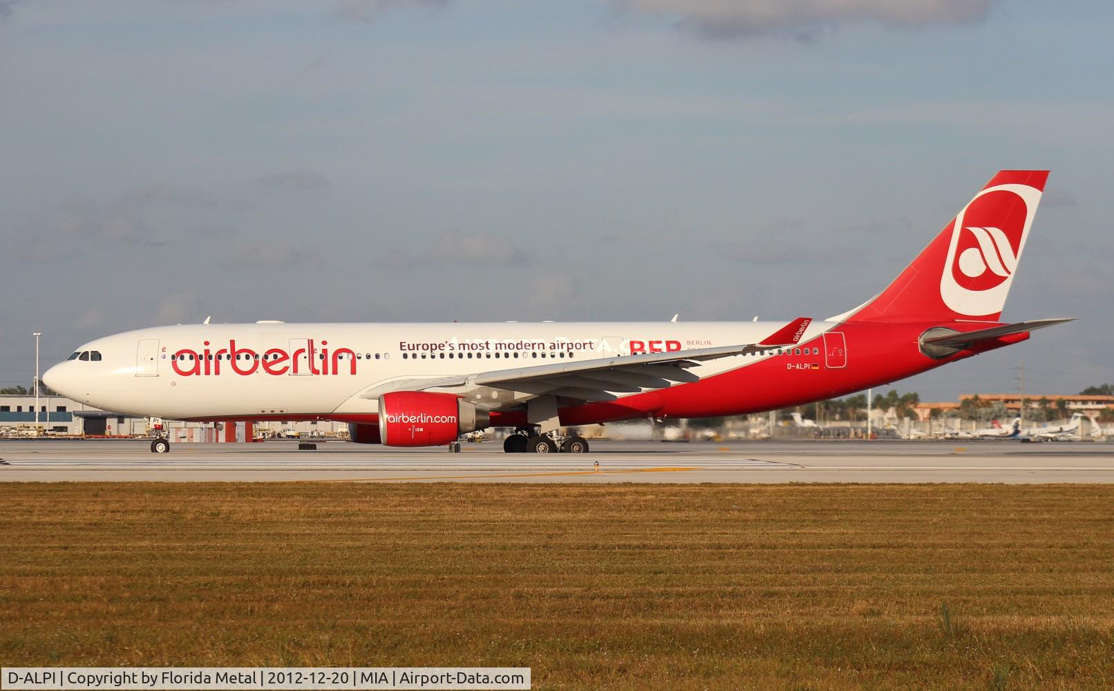 D-ALPI, 2007 Airbus A330-223 C/N 828, Air Berlin A330