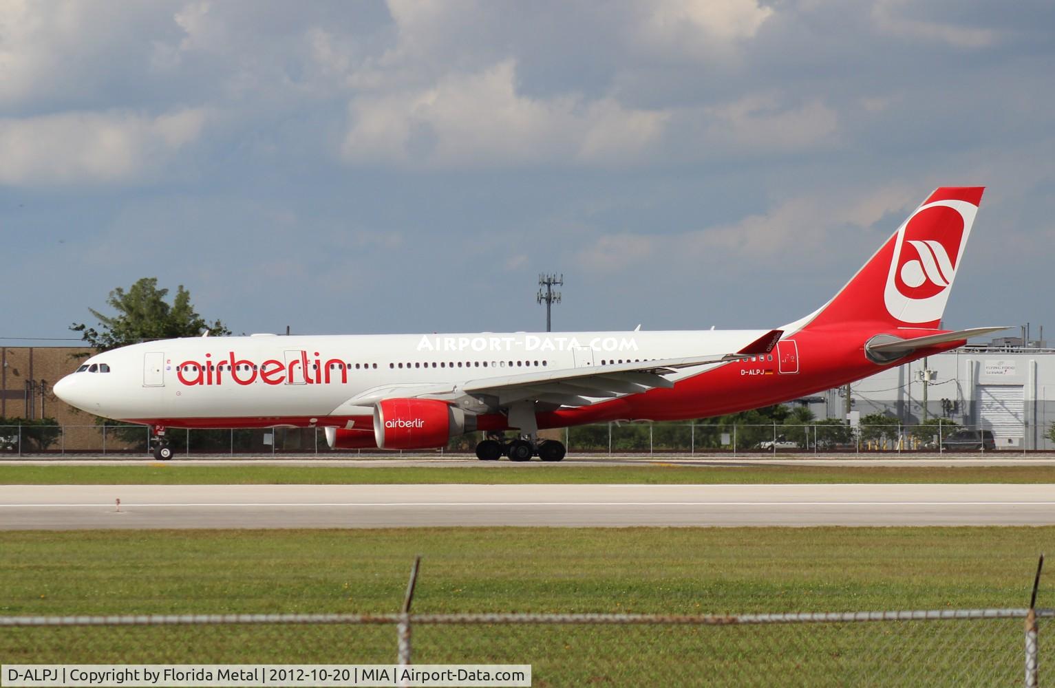 D-ALPJ, 2008 Airbus A330-223 C/N 0911, Air Berlin A330