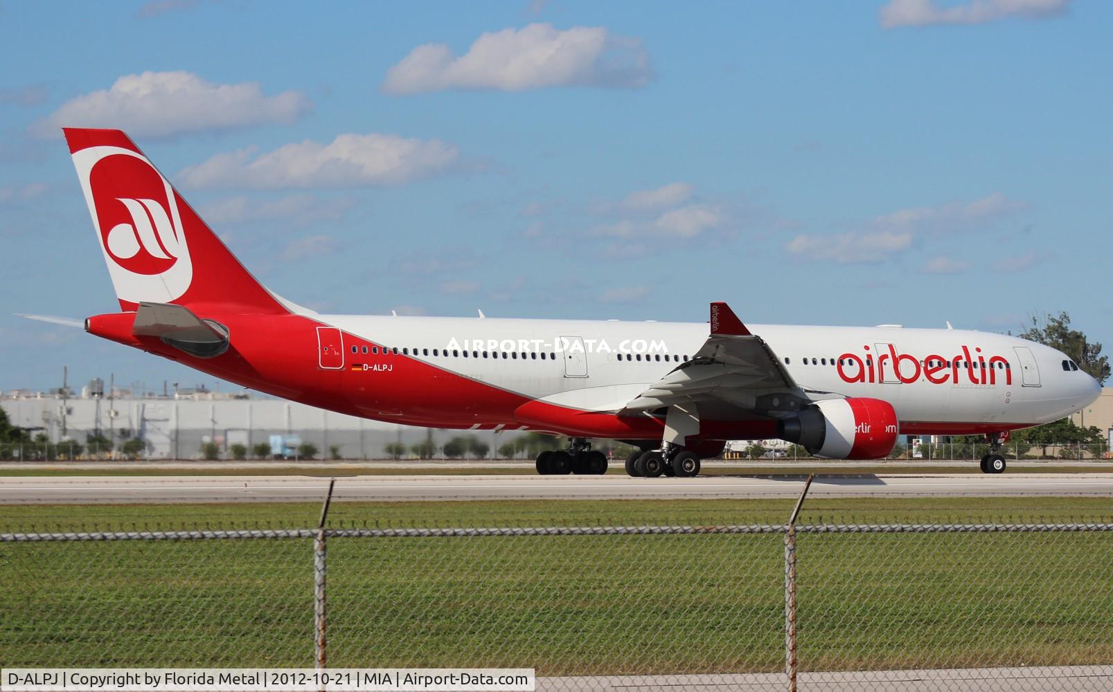 D-ALPJ, 2008 Airbus A330-223 C/N 0911, Air Berlin A330