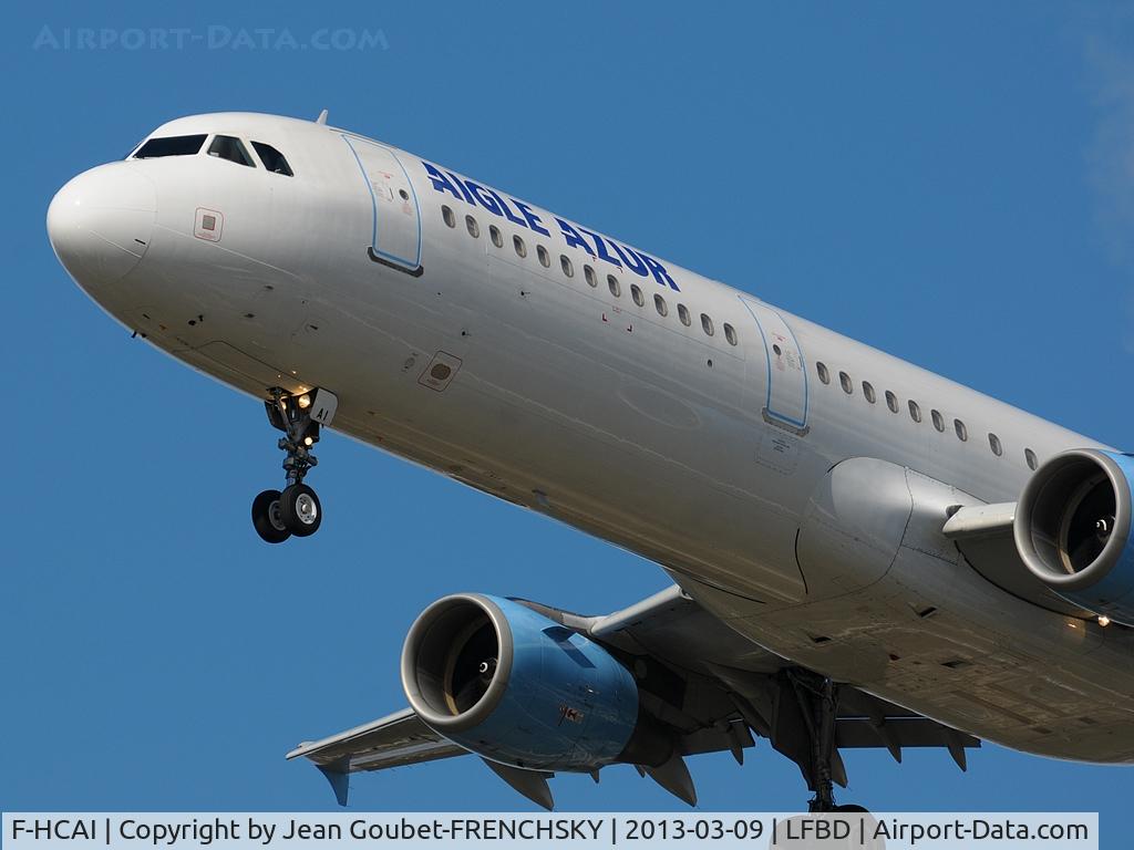 F-HCAI, 2001 Airbus A321-211 C/N 1451, AAF738 from Alger