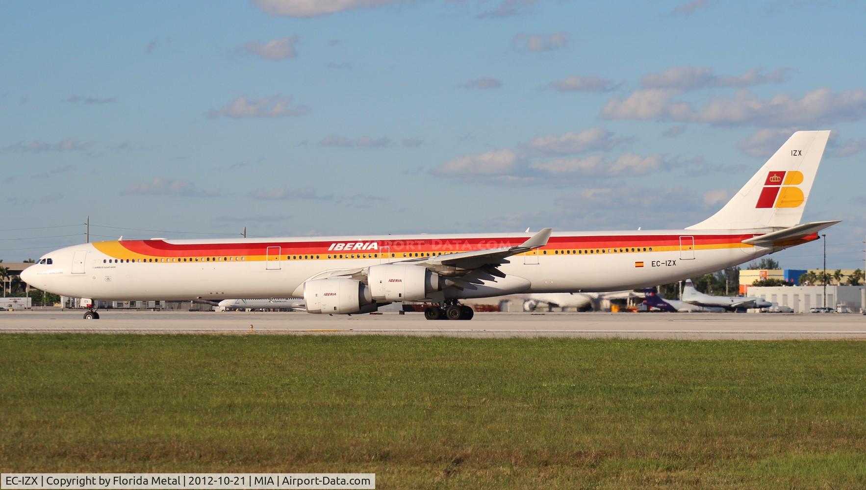 EC-IZX, 2004 Airbus A340-642 C/N 601, Iberia A340-600