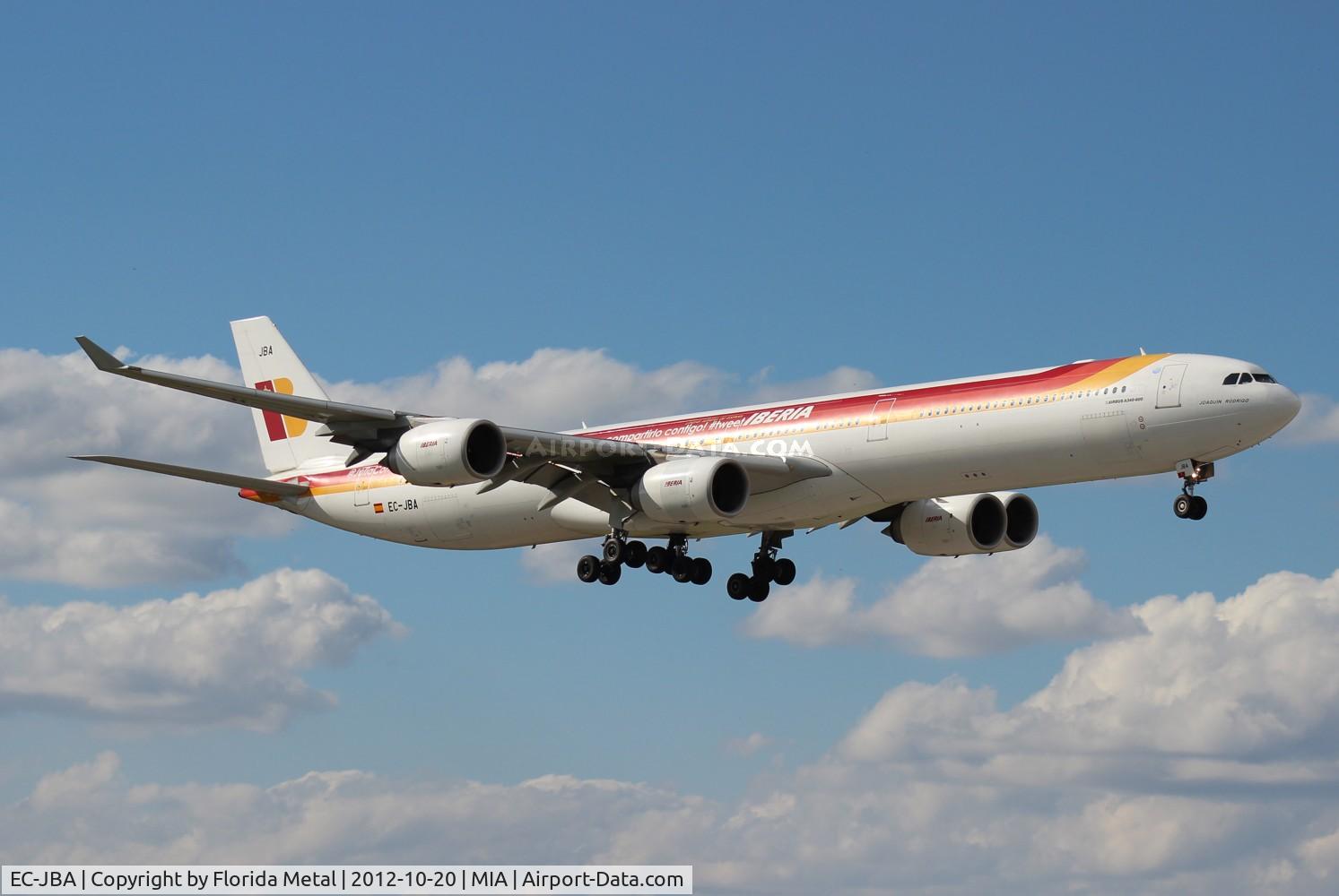EC-JBA, 2004 Airbus A340-642 C/N 606, Iberia A340-600