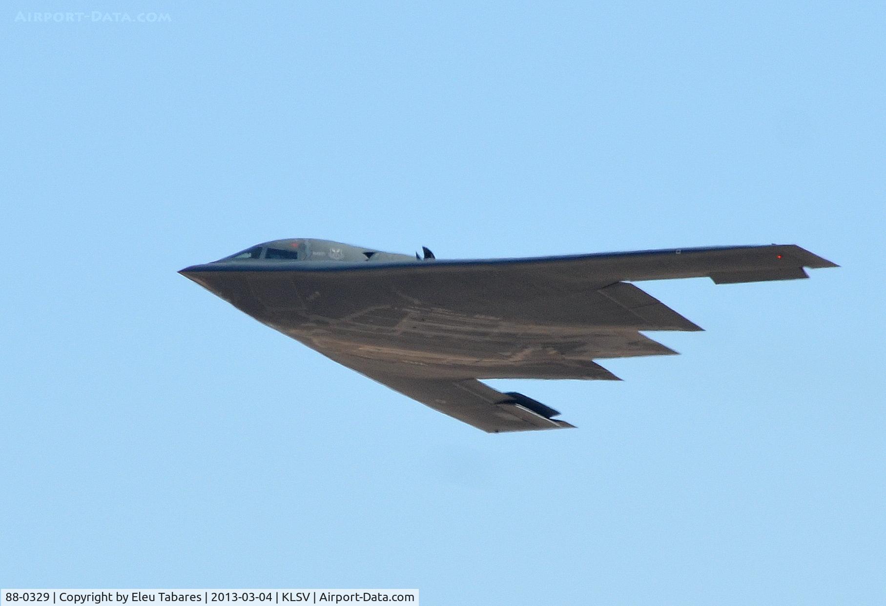 88-0329, Northrop Grumman B-2A Spirit C/N 1008, Taken during Red Flag Exercise at Nellis Air Force Base, Nevada.