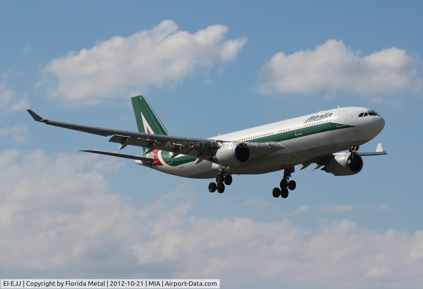 EI-EJJ, 2011 Airbus A330-202 C/N 1225, Alitalia A330