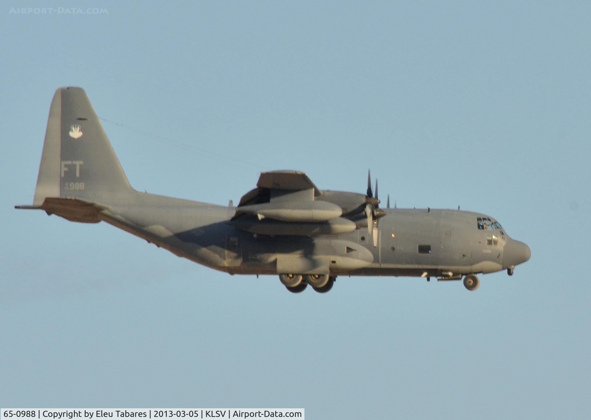 65-0988, 1965 Lockheed HC-130P Hercules C/N 382-4143, Taken during Red Flag Exercise at Nellis Air Force Base, Nevada.