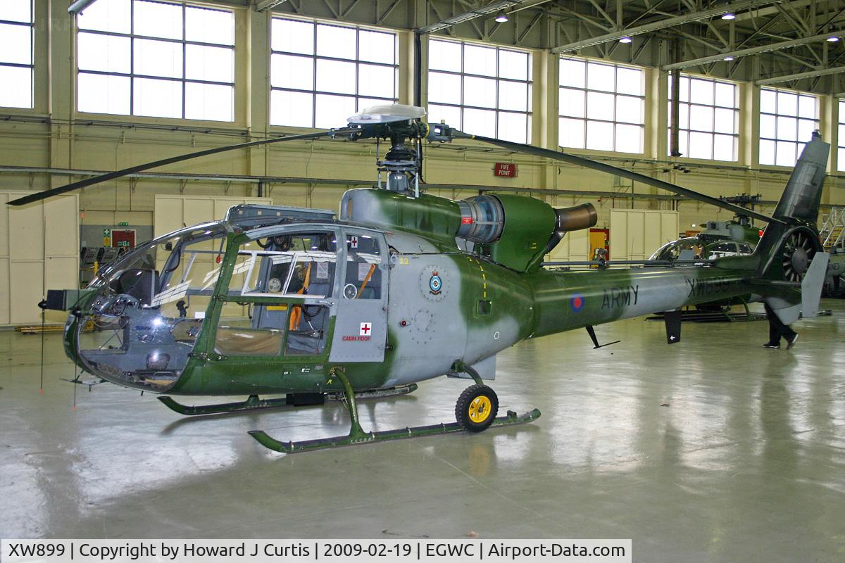 XW899, 1974 Westland SA-341B Gazelle AH1 C/N WA1192, Coded Z, No.1 SoTT.