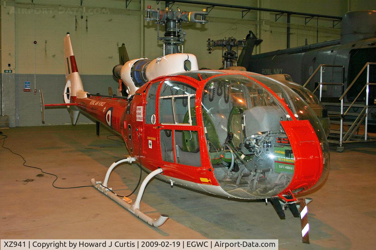XZ941, 1978 Westland SA-341C Gazelle HT2 C/N WA1758, Coded B. 9301M, No.1 SoTT.