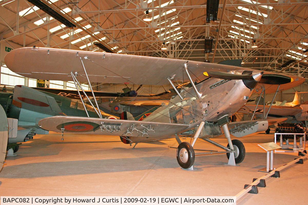 BAPC082, 1937 Hawker Afghan Hind C/N 41H/81899, Preserved in the RAF Museum here.