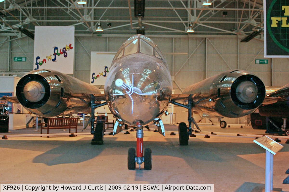 XF926, 1963 Bristol 188 C/N 13519, Preserved in the RAF Museum here; sole example of the type remaining.
