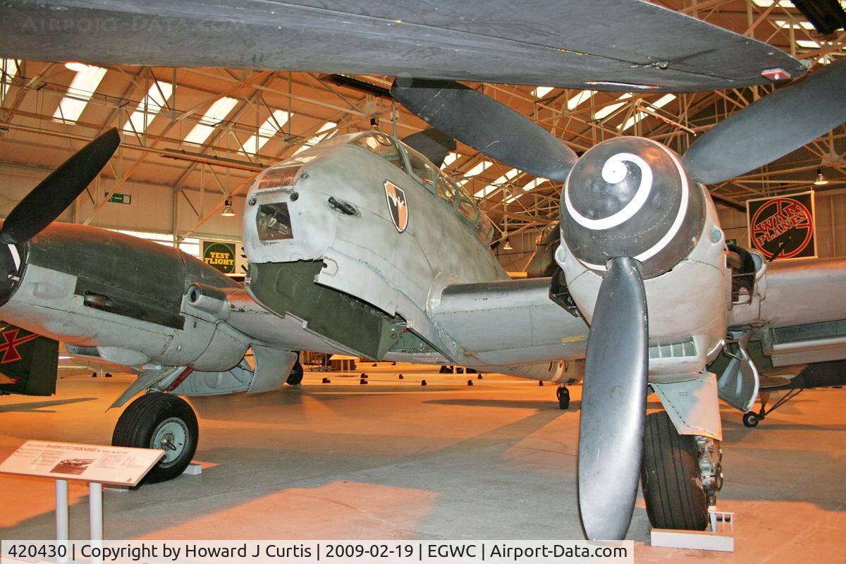 420430, Messerschmitt Me-410A C/N 420430, Preserved in the RAF Museum here.