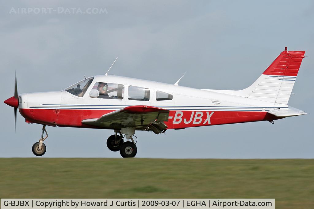 G-BJBX, 1981 Piper PA-28-161 Cherokee Warrior II C/N 28-8116269, Privately owned.