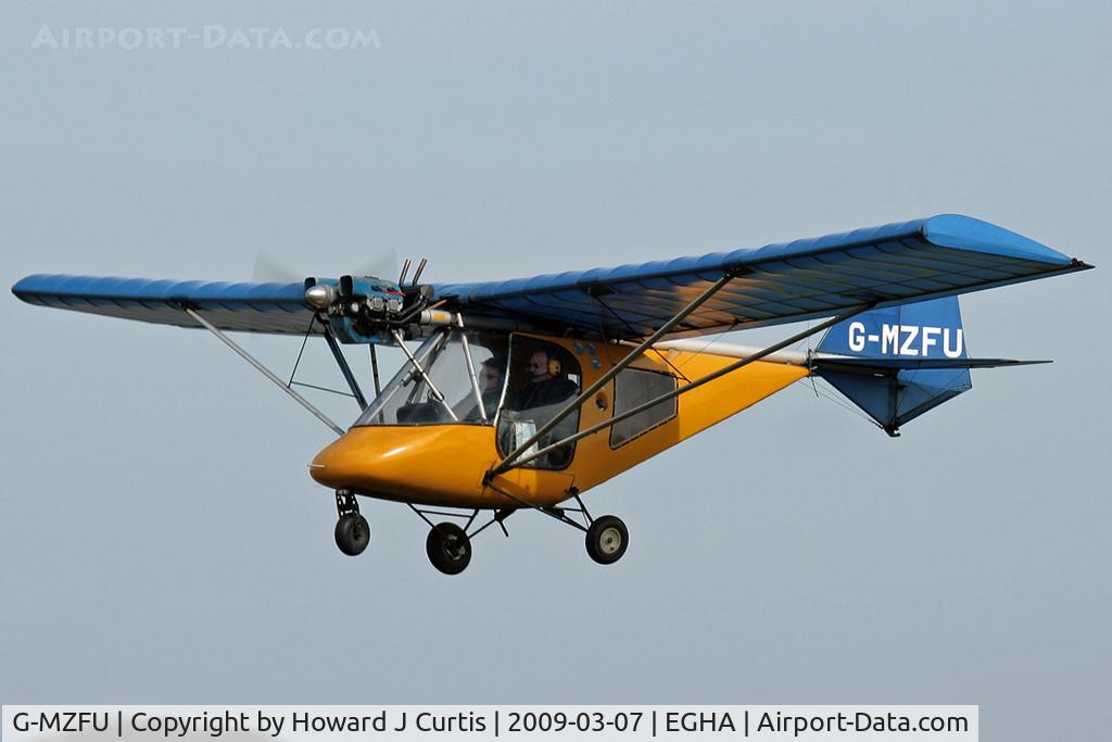 G-MZFU, 1997 Thruster T600N 450 JAB C/N 9047-T600N-004, Privately owned.