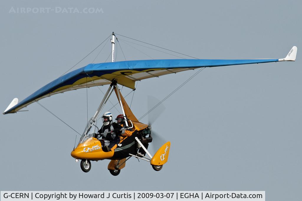 G-CERN, 2007 P&M Aviation Quik GT450 C/N 8299, Privately owned.