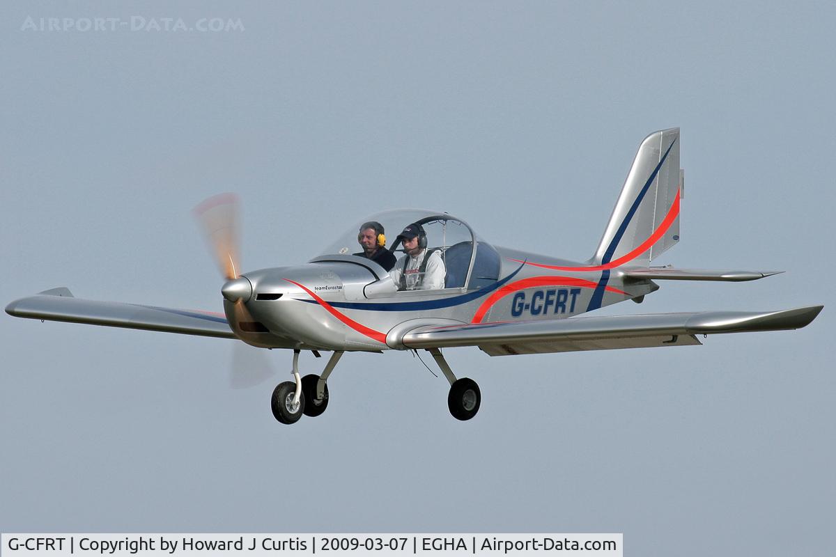 G-CFRT, 2008 Cosmik EV-97 TeamEurostar UK C/N 3224, Privately owned.