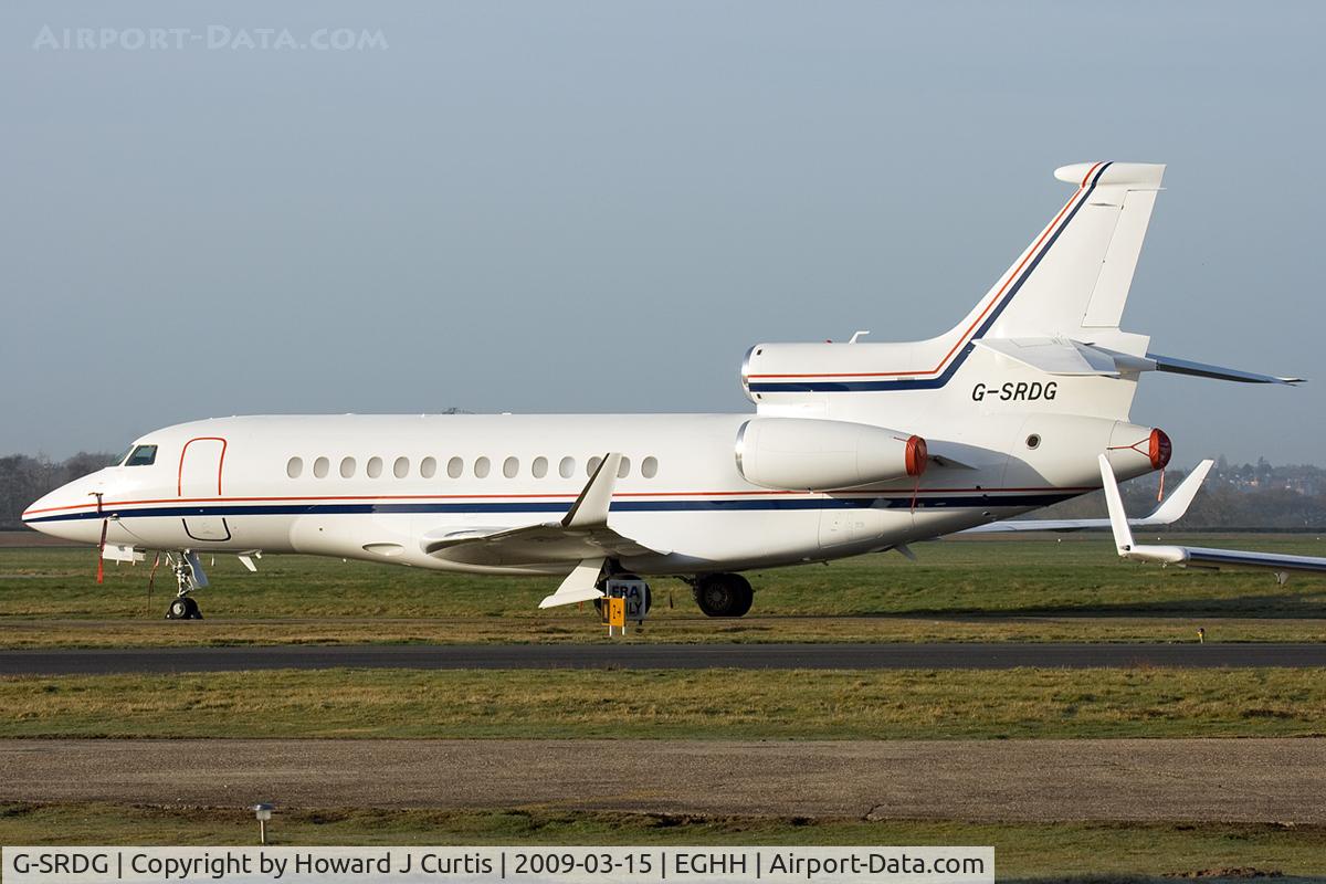 G-SRDG, 2008 Dassault Falcon 7X C/N 36, Corporate.