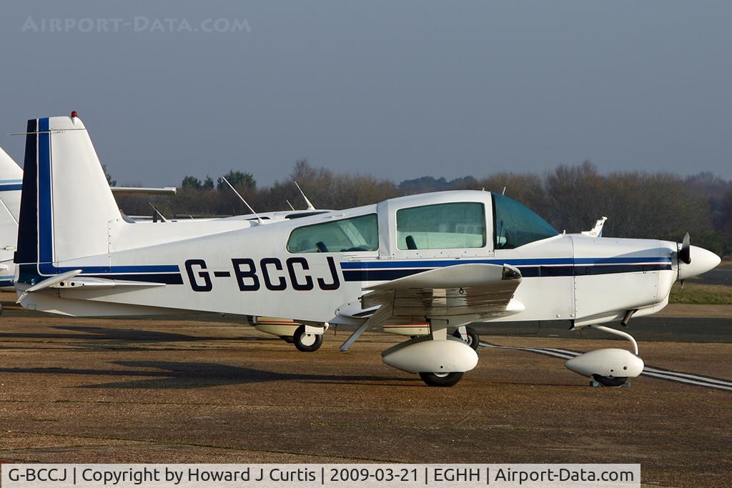 G-BCCJ, 1974 Grumman American AA-5 Traveler C/N AA5-0546, Privately owned.