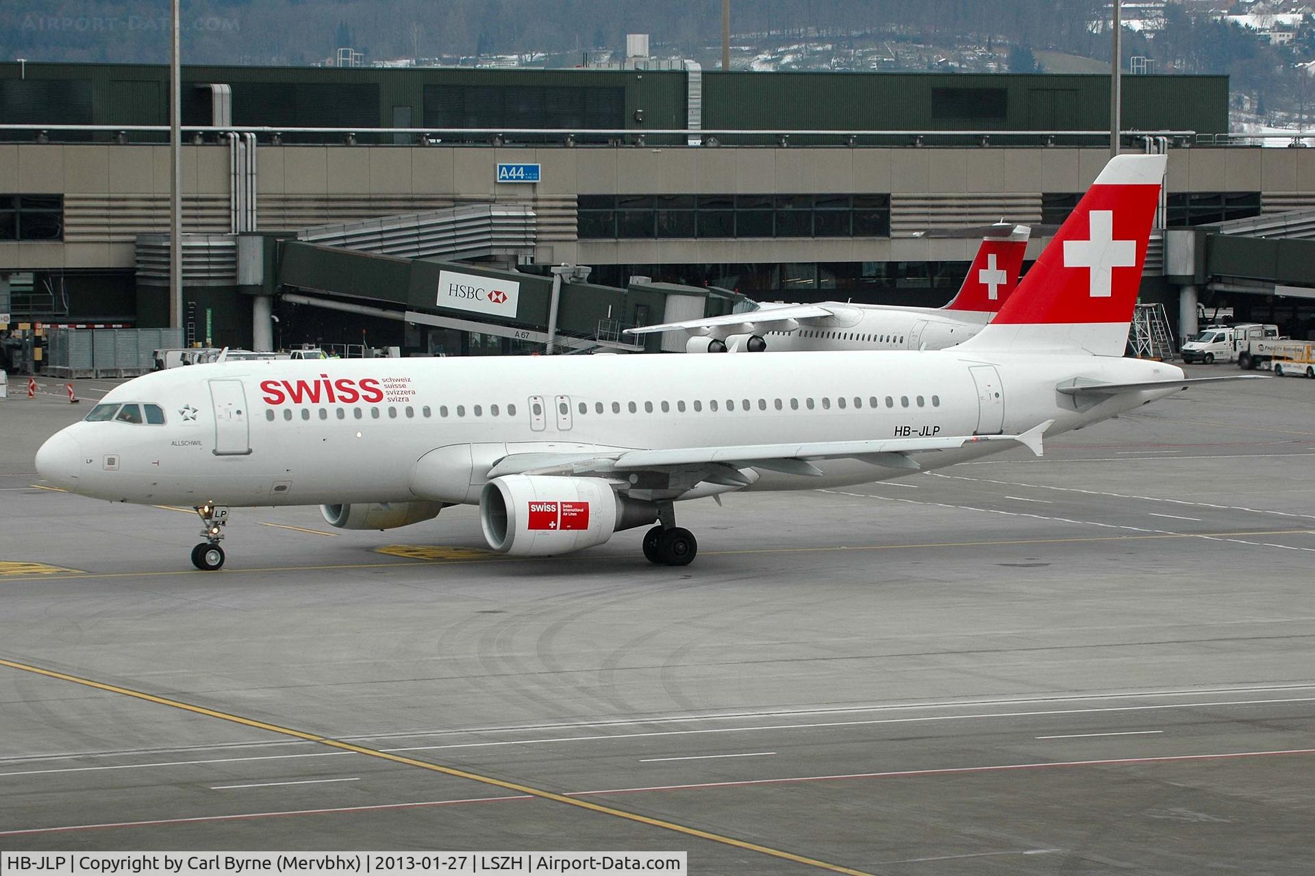 HB-JLP, 2011 Airbus A320-214 C/N 4618, Taken from the Spectator Terrace.