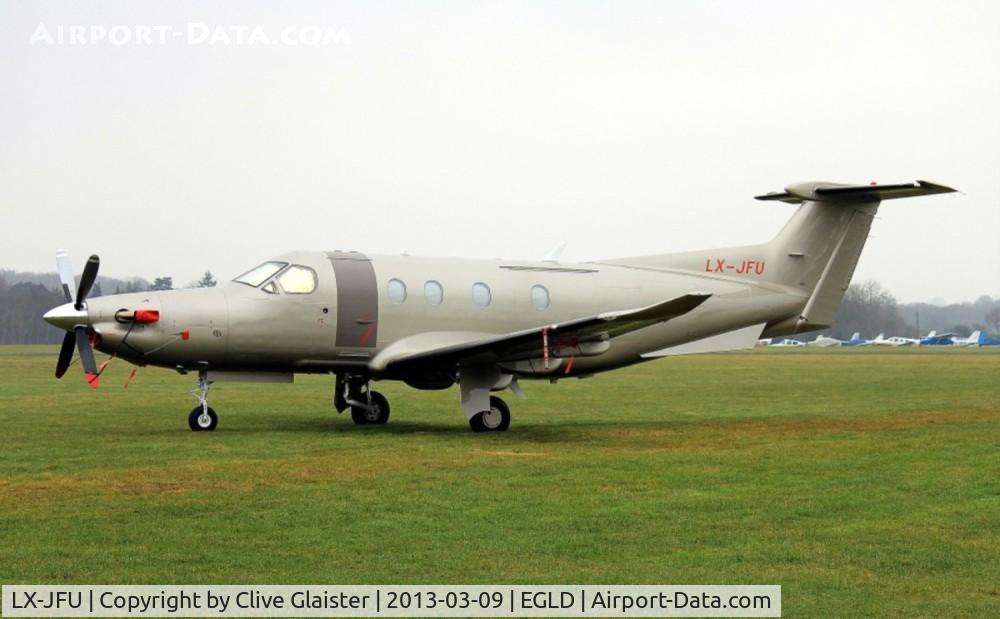 LX-JFU, 2012 Pilatus PC-12/47E C/N 1356, Denham [EGLD]